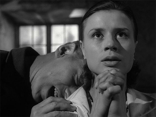 A través del cristal oscuro de Ingmar Bergman